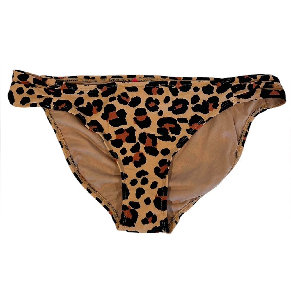 Xhilaration leopard print bikini bottom XL NWT
